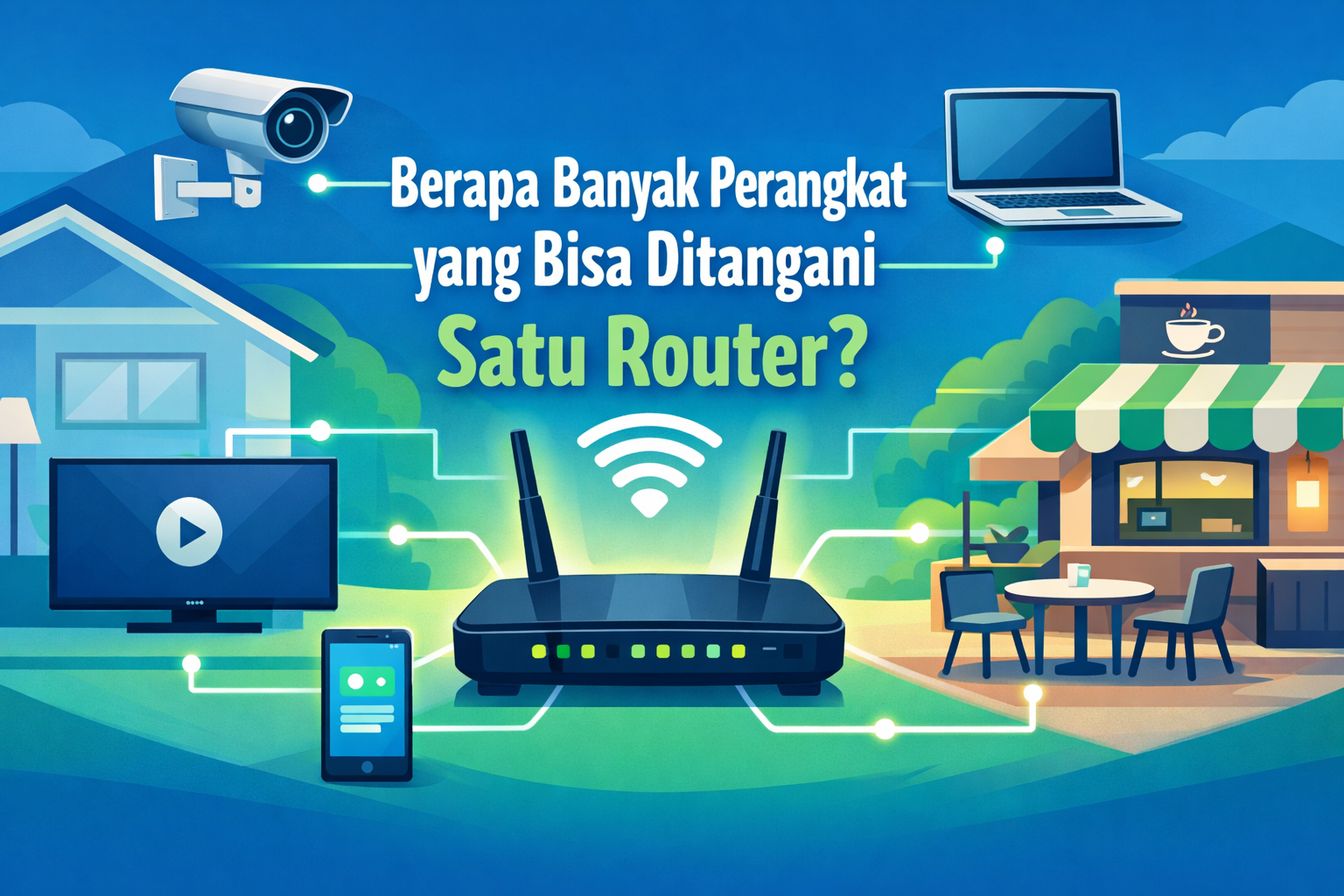 Berapa Banyak Perangkat yang Aman Terhubung ke WiFi?